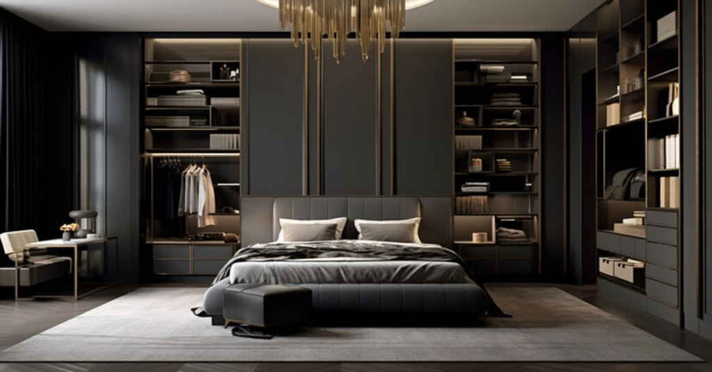 Classy Luxury Black Bedroom Design Ideas for Modern Homes