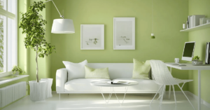 Stunning Pista Green Colour Combinations for Home Interiors | Montdor