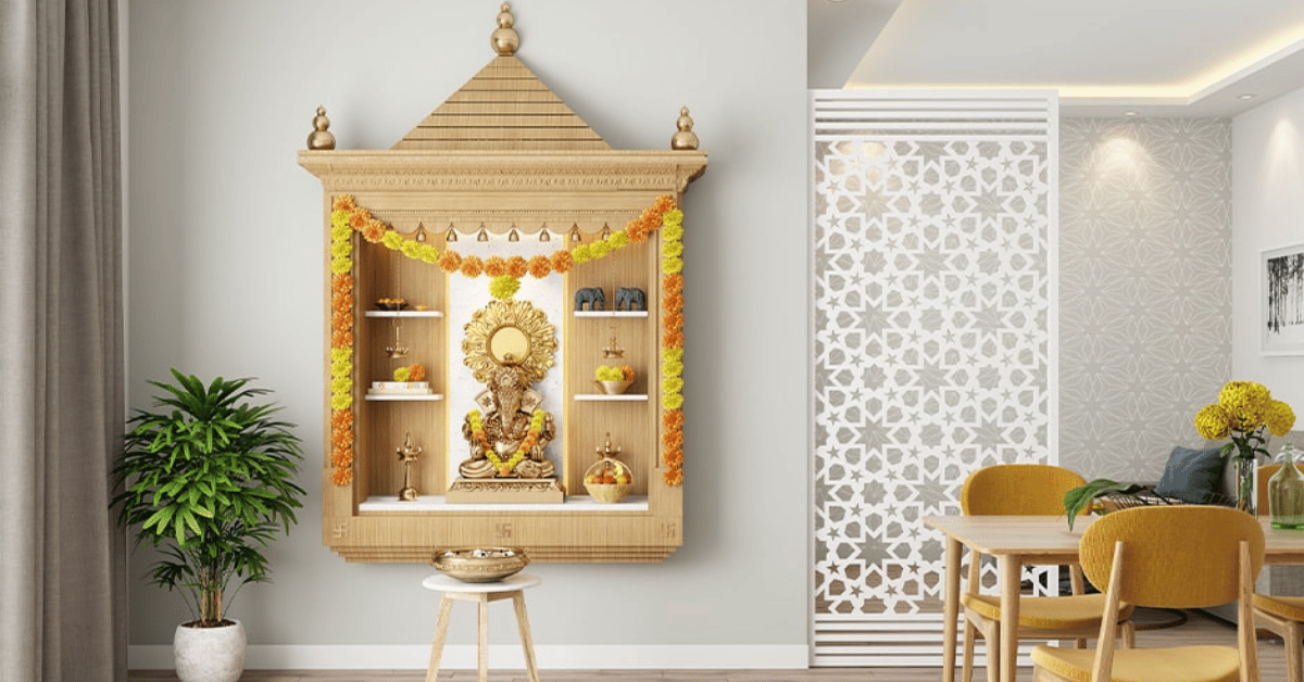 Best Pooja Room Colour Ideas for a Peaceful Mandir Space