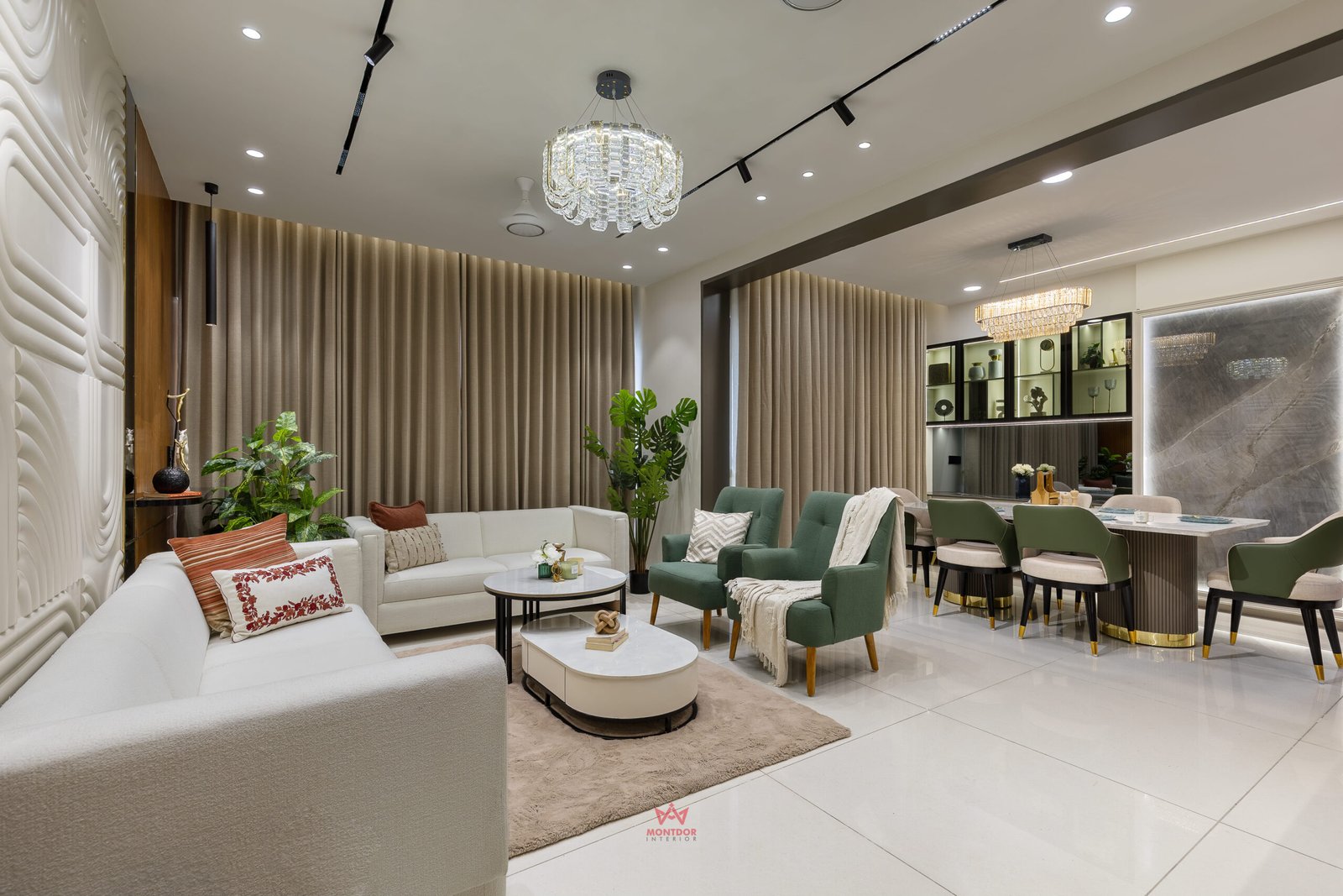 4BHK Premium Turnkey Interior Design Project in Ahmedabad