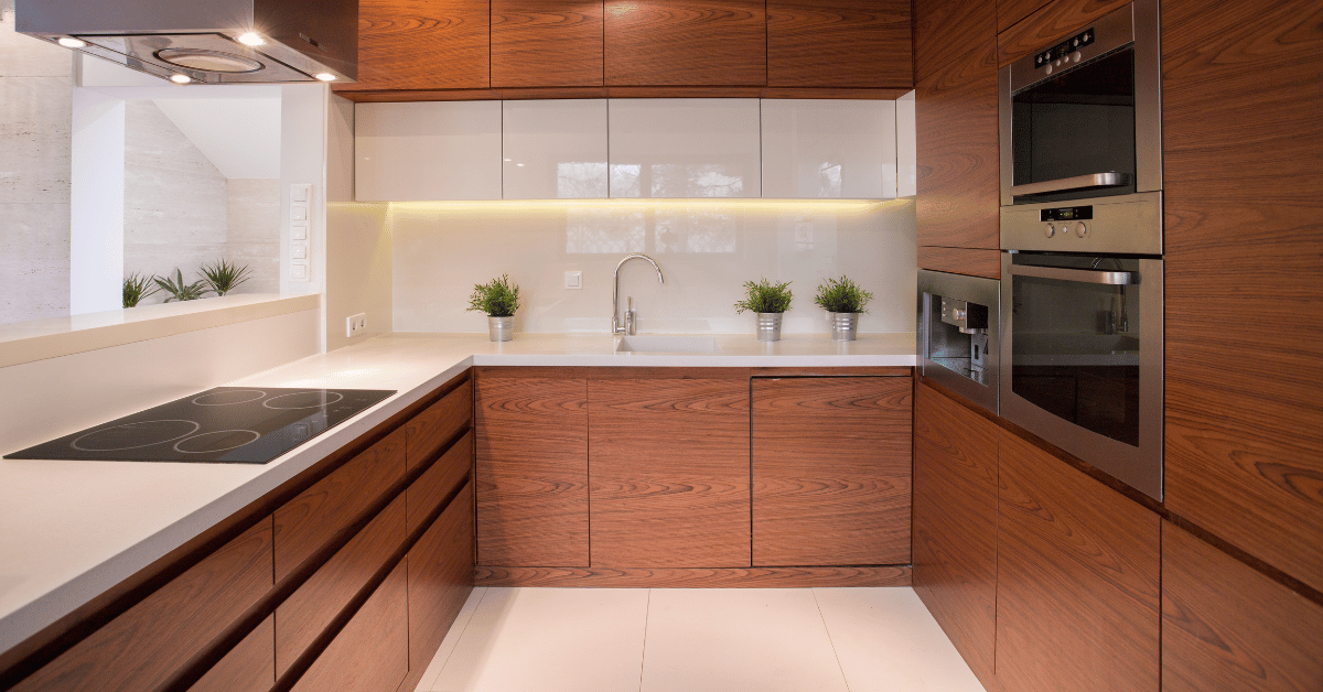 C-Shaped Kitchen Design