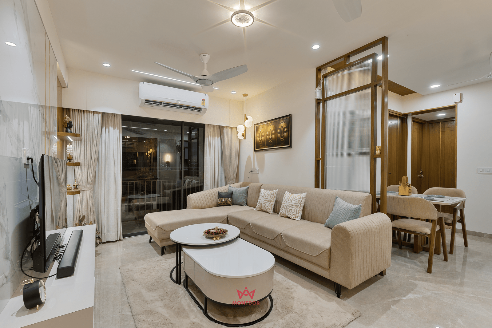 3 BHK Turnkey Interior Project Ahmedabad