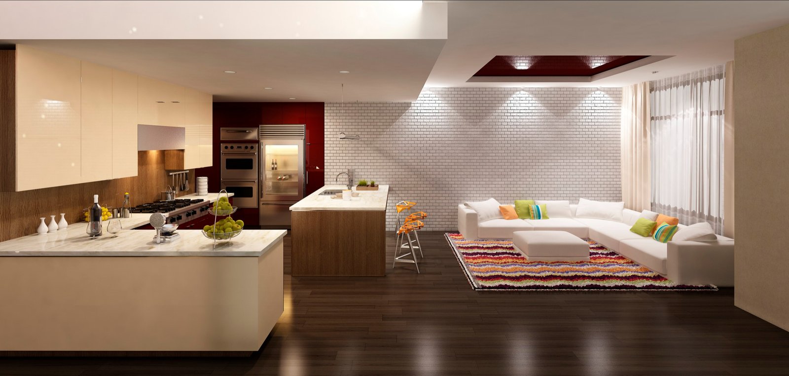 L-Shaped Kitchen Layout